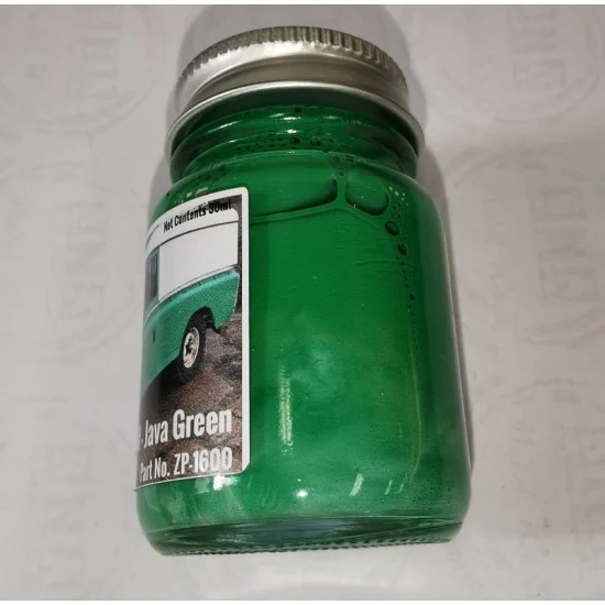 Zero Paints 1600-JAV Land Rover Series III Paint - Java Green HAB (30ml)