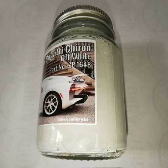 Zero Paints 1648 Hermes Edition Bugatti Chiron Off White Paint (60ml) - Hobby & Model Paints