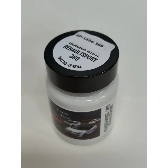 Zero Paints 1694-369 Renault RS Paint - Glacier White 369 (60ml)
