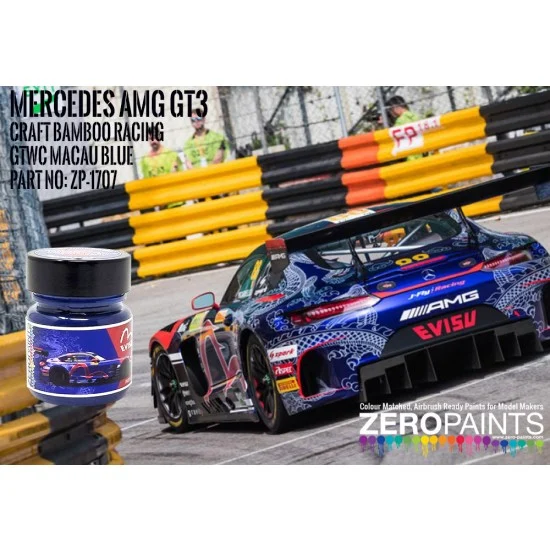 Zero Paints 1707 Craft-Bamboo Racing - Mercedes AMG GT3 GTWC Macau 2019 (30ml)