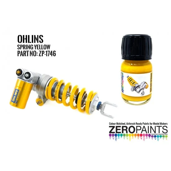 Zero Paints 1746 Ohlins Spring Yellow Paint (30ml) - Hobby & Model Paints