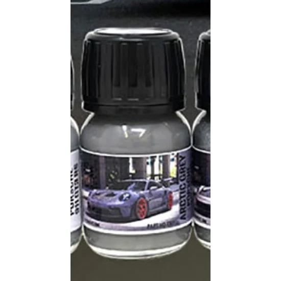 Zero Paints 1767-ARC Porsche 911 GT3 RS (992) Paint - Arctic Grey (30ml)