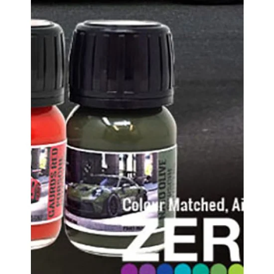 Zero Paints 1767-NAT Porsche 911 GT3 RS (992) Paint - Nato Olive (30ml)