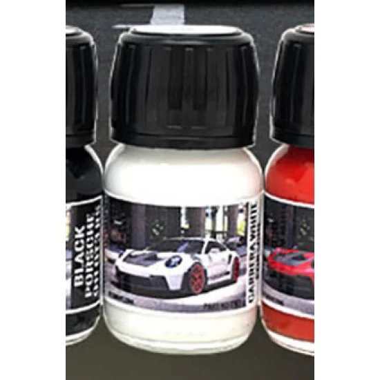 Zero Paints 1767-WHI Porsche 911 GT3 RS (992) Paint - White (30ml)