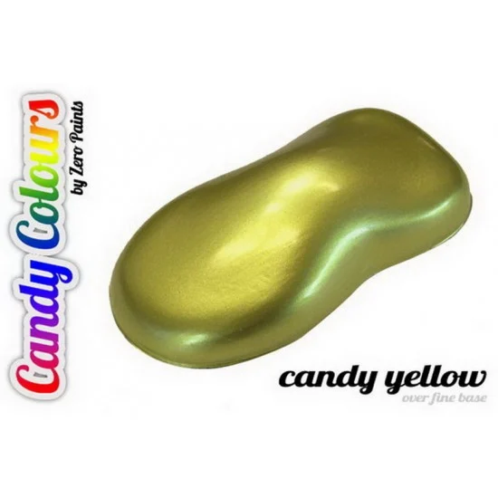 Zero Paints 4004 Candy Yellow Paint 30ml - Hobby & Model Paints