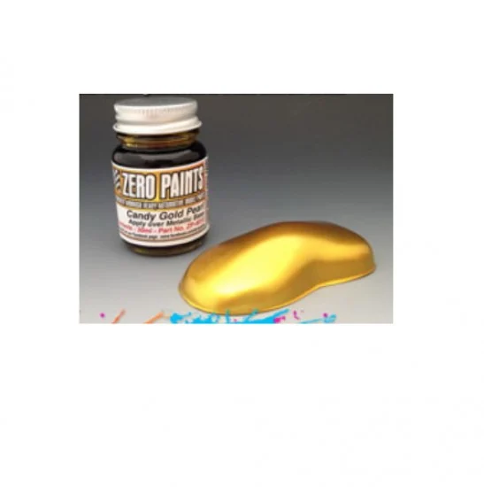 Zero Paints 4018 Candy Gold Pearl Paint 30ml - Hobby & Model Paints