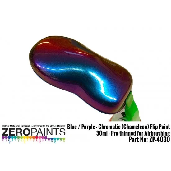 Zero Paints 4030 Blue/Purple - Chromatic (Chameleon) Flip Paint 15ml