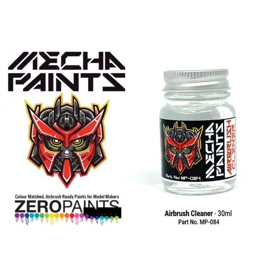 Zero Paints MP-084 Mecha Paint - Airbrush Cleaner (30ml, pre-thinned ready for Airbrushing)