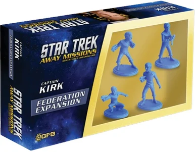 Star Trek: Away Missions: Captain Kirk Federation Expansion - Gale Force Nine - GF9