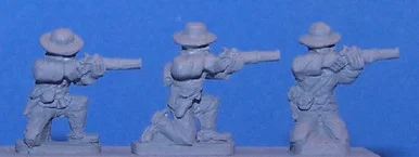 PIG020099 - CONFEDERATES DISMOUNTED CAVALRY FIRING