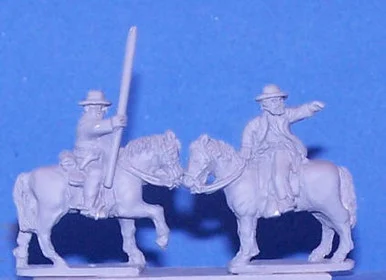 PIG020089 - CONFEDERATE MOUNTED ADC AND STANDARDS