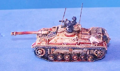 PIG080410 - STUG III G 75MM WITH STOWAGE