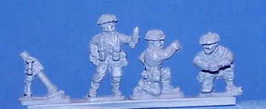 PIG080498 - BRITISH LATE WAR 3 MORTARS