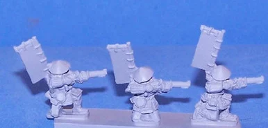 PIG240007 - ASHIGARU ARQUEBUS KNEELING FIRING