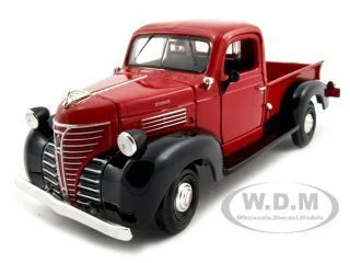 1941 Plymouth Pickup Red 1/24 Diecast Model Car by Motormax - Plymouth Models