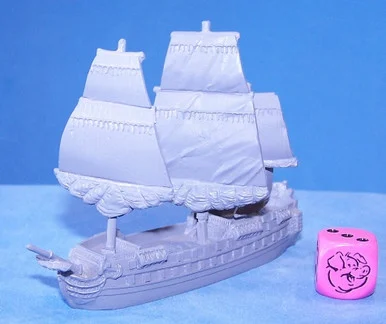 PIG180012 - LARGE MERCHANT SQUARE RIGGER