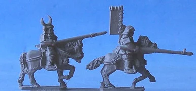 PIG240039 - MOUNTED SAMURAI BODYGUARD