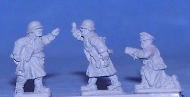 PIG080555 - GERMAN GREATCOAT OFFICERS