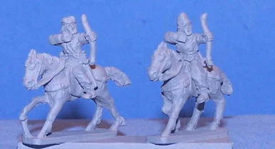 PIG030076 - PARTHIAN HORSE ARCHERS FIRING