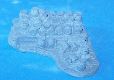 PIG100008 - BARREL PILE, RESIN