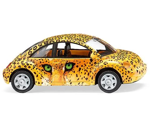 Volkswagen New Beetle in Leopard Print - WIKING