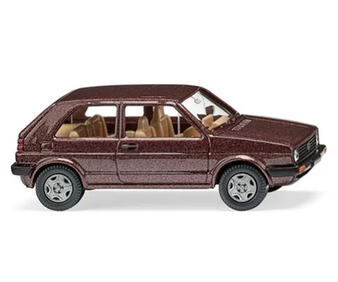 Volkswagen Golf II in Metallic Umber Brown - WIKING