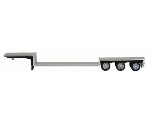 3-Axle Double-Drop Flatbed Trailer