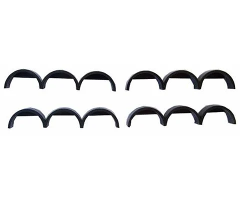 Fenders in Black - 4 pieces