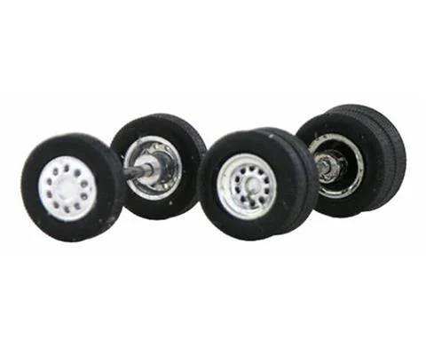 Chrome Wheel Sets 2 Front and 4 Rear - PROMOTEX