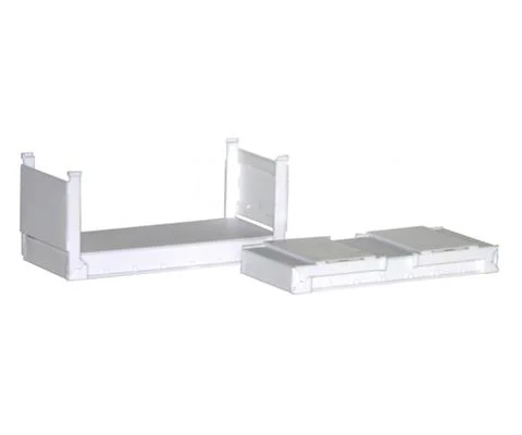 20 Stackable Flat Containers - PROMOTEX