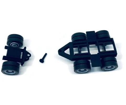 Lowboy Dual Axle Booster with Integrated Rear Axle - 2 Sets