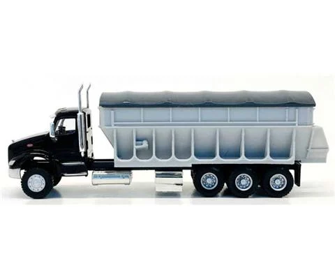 Peterbilt 579 Potato/Sugar Beet Truck in Black and Grey - PROMOTEX