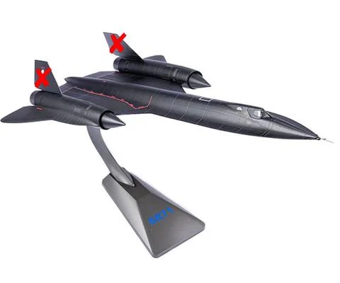 Lockheed SR-71 Blackbird - 61-17980 - United States Air Force