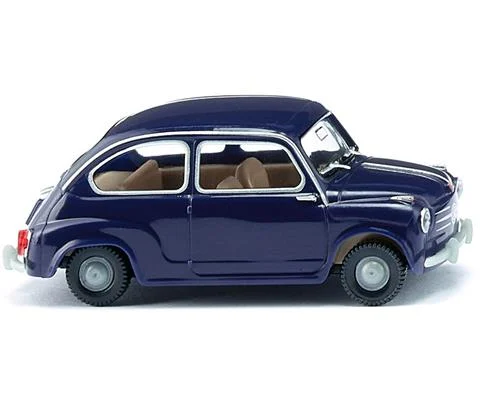 1955-64 Fiat 600 in Dark Blue