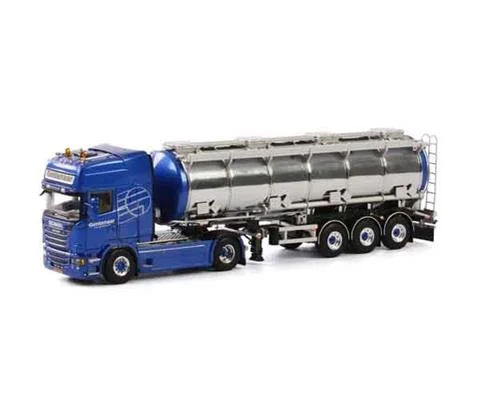 Gentenaar Transport - Scania Streamline Topline with a 3-Axle Tanker Trailer