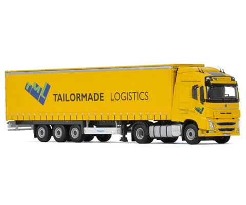 Tailormade Logistics - Volvo FH4 Globetrotter 4x2 with 3-Axle Curtainside Trailer