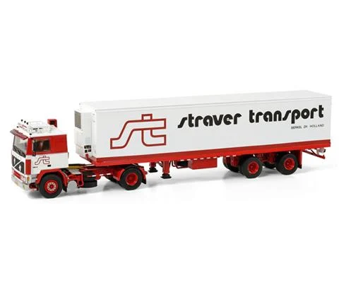 Straver - Volvo F12 4x2 with 3-Axle Classic Refrigerated Trailer