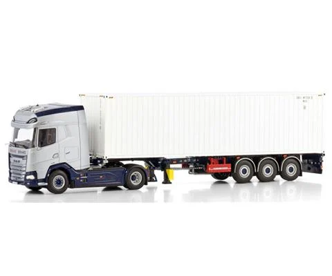 Bernard ET Bernard - DAF 4x2 with 3-Axle 40 Flex Container Trailer
