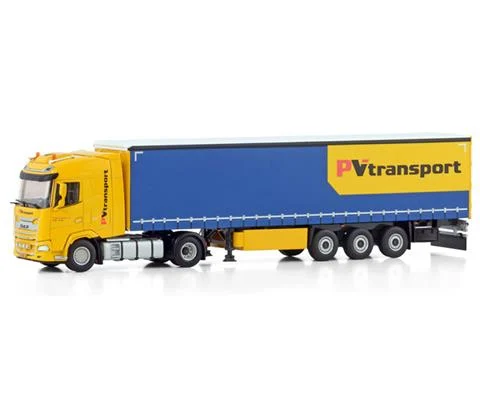 PV Transport - DAF XG 4X2 with 3-Axle Curtainside Trailer