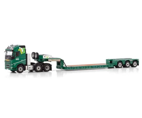 Thevenon Transports Speciaux - Volvo FH5 Globetrotter 6X2 Twin Steer with 3-Axle Euro PX Lowboy