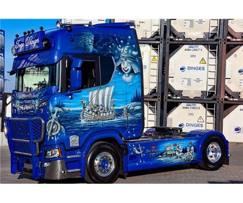 Ingo Dinges - Scania S Highline CS20H - German Super Trucks - Cab Only