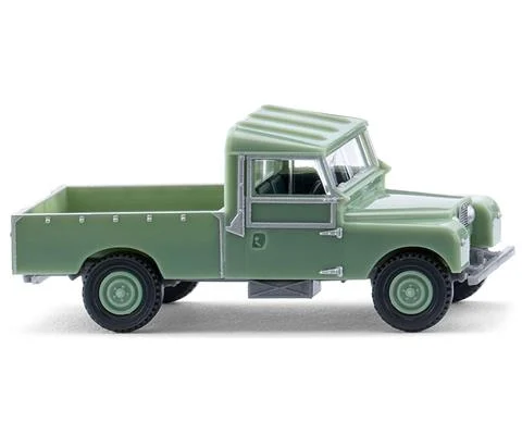 1954-58 Land Rover Pickup in Pale Green with Extended Wheelbase
