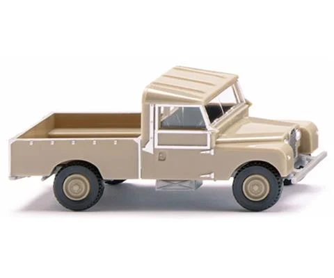 1954-58 Land Rover Pickup in Cream Beige