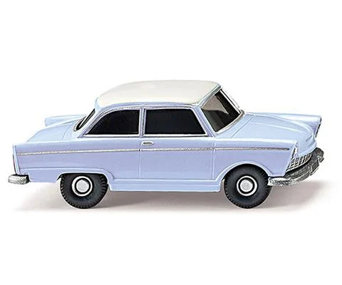 DKW Junior de Luxe in Pastel Blue with White Roof - WIKING