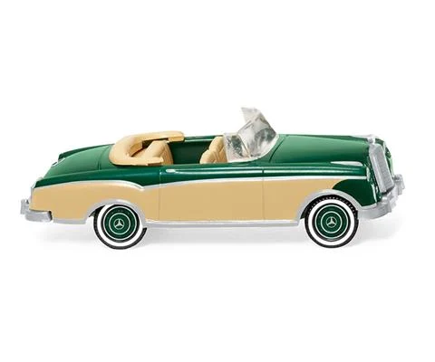 Mercedes-Benz 220 S Convertible in Moss Green