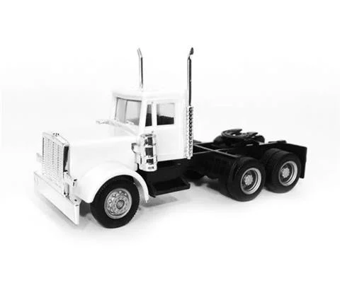 Peterbilt Day Cab Short with Updated Grill in White - PROMOTEX