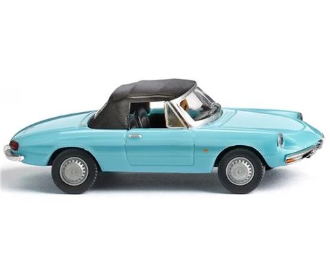 Alfa Spider in Light Blue - WIKING