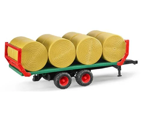 Bale Transport Trailer with 8 Round Bales - Pro Series
