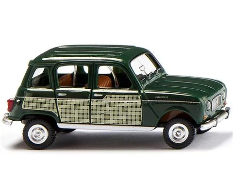 Renault R4 Parisienne in Dark Green - WIKING