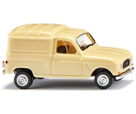 Renault R4 Box Van in Ivory - WIKING
